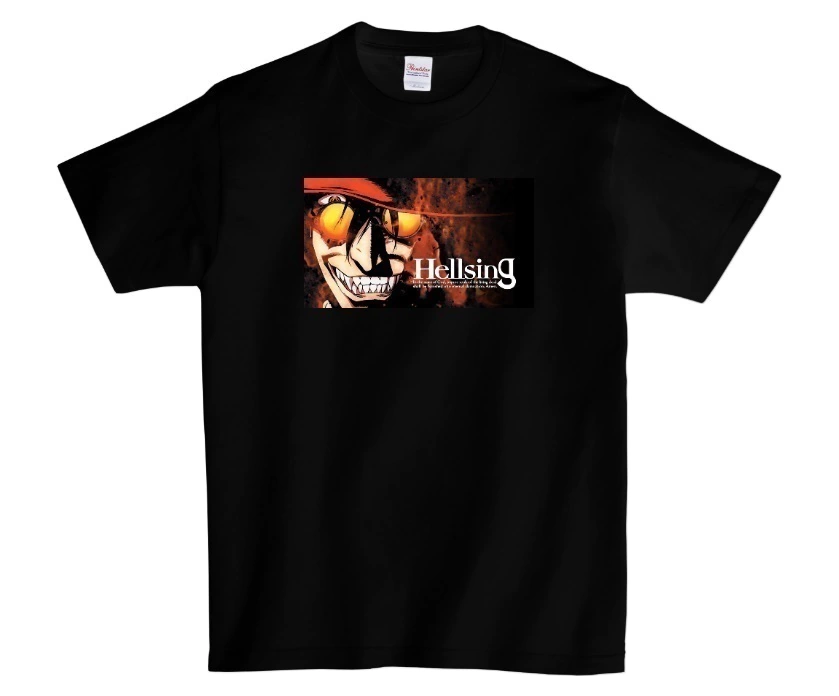 Remera regular fit 100 % algodòn peinado diseño Hellsing - Poster 2