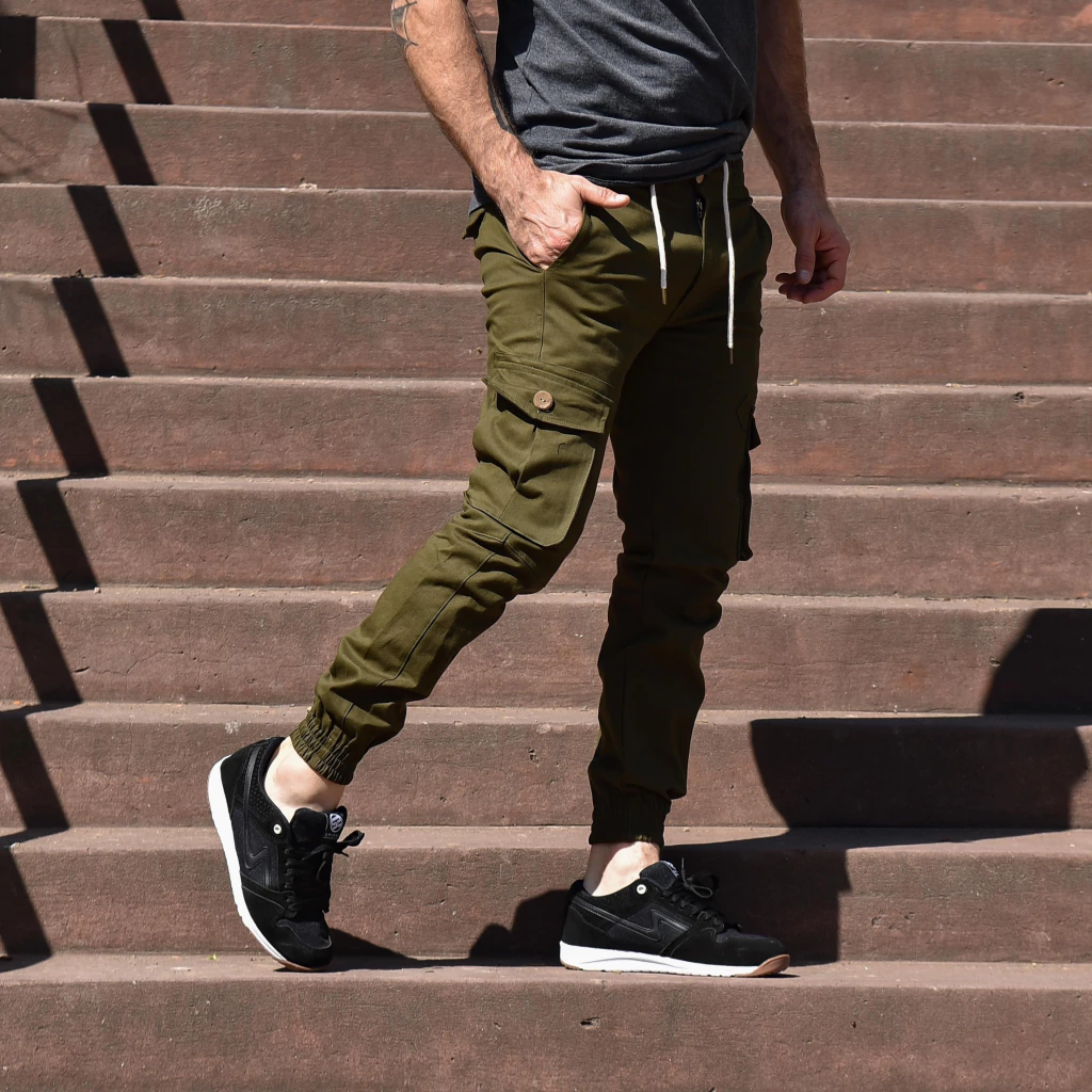 Jogger Cargo Premium Regular Fit - Verde
