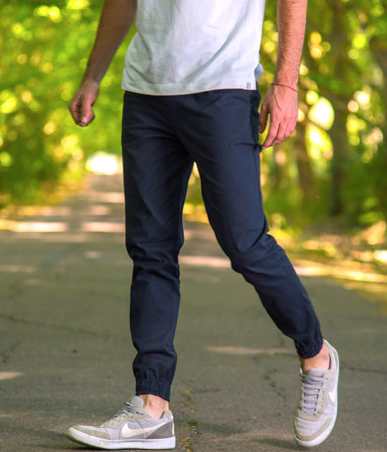 jogger chino premium color azul navy