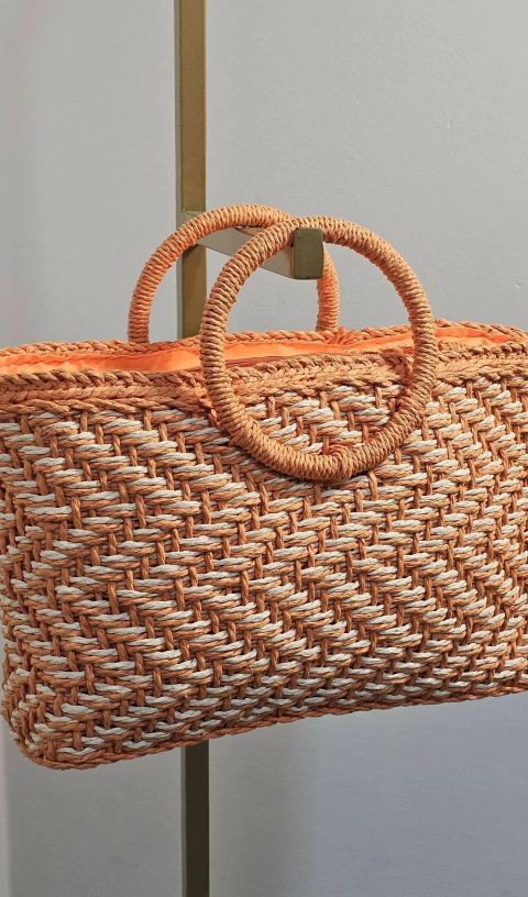 Bolsa Retangular Laranja