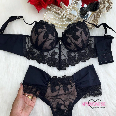 Conjunto Maya - Preto