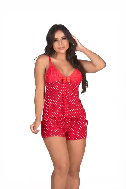 Short Doll Regina - Vermelho