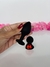 Plug Anal M de Silicone Joia Coração Preto com Vermelho na internet
