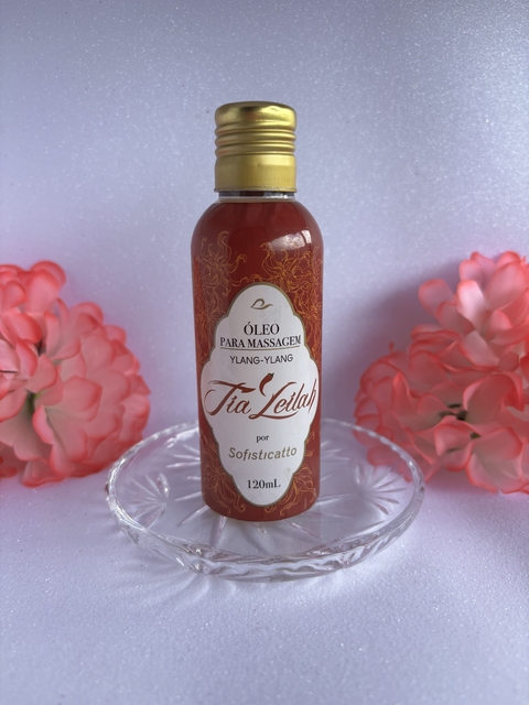 Óleo Afrodisíaco para Massagem Tia Leilah 120ml - comprar online