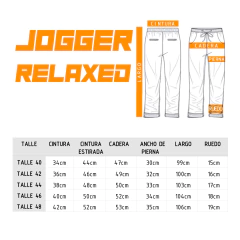 JOGGER PATCH RELAXED gris topo - coconut crew