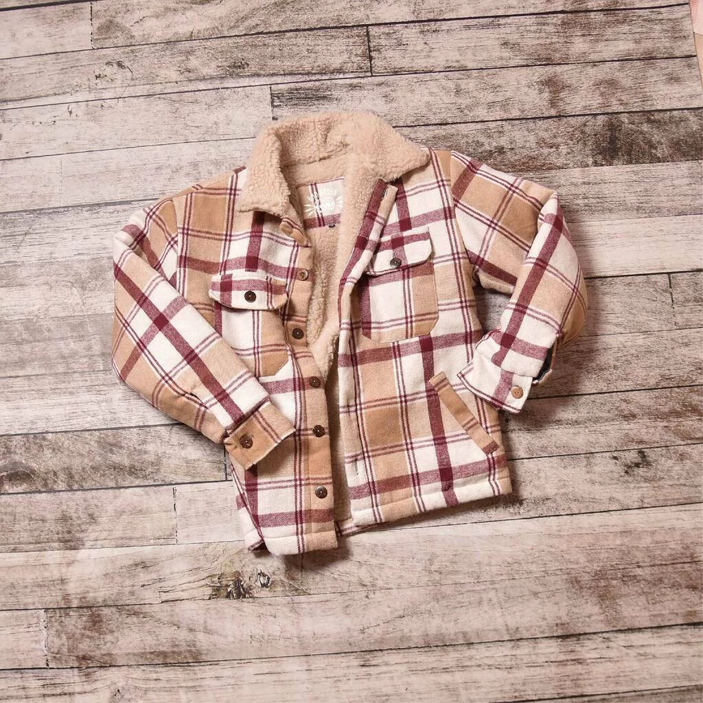 Campera leñadora Camel Red - N&D