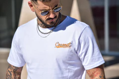 Remera Regular fit coconut crew coconut white monkey