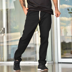 JOGGER PATCH RELAXED black - comprar online