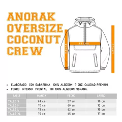 ANORAK SHERPA oversize AZUL NAVY - comprar online
