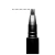 Aplicador da caneta delineadora Dot Liner nº 01 Black Intense da Clarins com três pontas de espuma preta para traço ponto a ponto