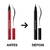 Caneta Delineadora Givenchy N°1 Liner Disturbia 1,5ml na internet