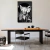 Quadro Decorativo Canvas Sala Quarto Mulher Moderna Flores 120x80 - Luggui Artigos Fotográficos