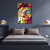 Quadro Decorativo Canvas Abstrato Sala Quarto Leão Juda 100x70 - comprar online