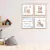 Quadros Decorativos Moldura Para Quarto Menino Ursinho Nuvem - comprar online