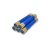 Kit 10 Canudos para Formatura Graduação Azul Royal Camurça Tampa Dourada na internet