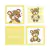 Kit 4 Quadros Decorativos Quarto Infantil Menina Ursinha na internet