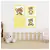 Kit 4 Quadros Decorativos Quarto Infantil Menina Ursinha