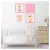 Kit 4 Quadros Decorativos 25x25 Quarto Infantil P/ Menina
