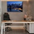 Quadro Decorativo Canvas Sala Quarto Cidade Manhattan Noite 120x80 - Luggui Artigos Fotográficos