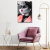 Quadro Decorativo Canvas Sala Quarto Mulher Moderna Salão 120x80 - Luggui Artigos Fotográficos