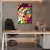 Quadro Decorativo Canvas Abstrato Sala Quarto Leão Juda 100x70 - Luggui Artigos Fotográficos