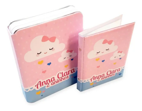 Álbum C/ Cx Chuva De Amor Personalizado - 200 Fotos 15x21