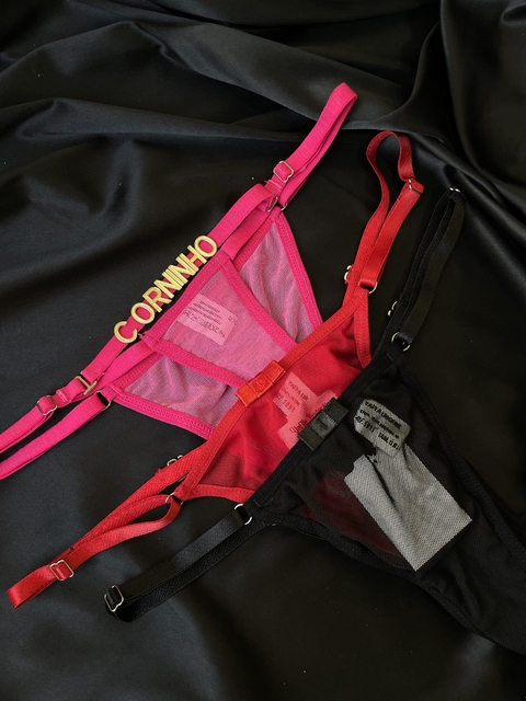 Calcinha personalizada - tule - comprar online