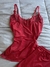 Pijama em liganete premium - vermelho na internet