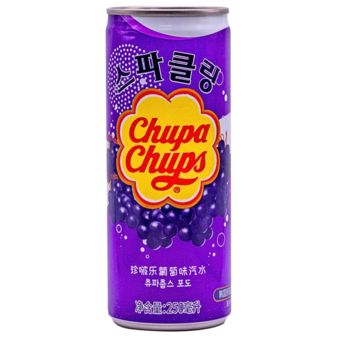 Bebida Chupa Chups sabor Uva 250ml