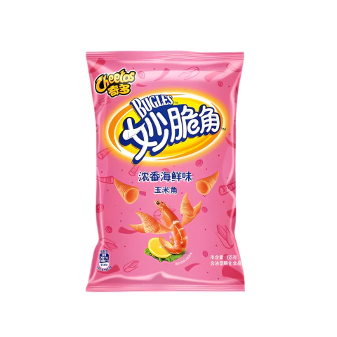 CHEETOS BUGLES TOMATO AND SEAFOOD FLAVOR 40G