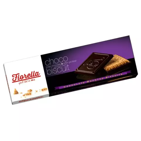 Biscoito chocolate meio amargo 102g Fiorella