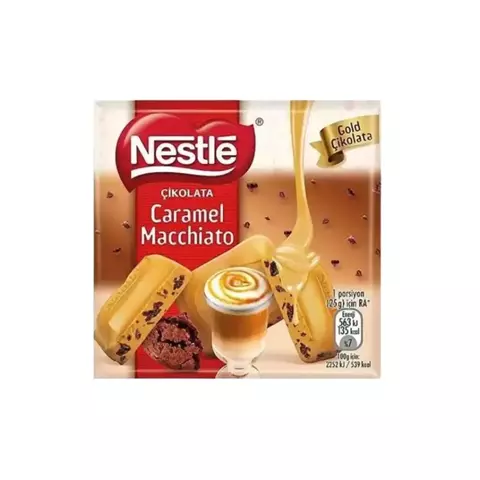 Chocolate Branco Nestlé Caramel Machiatto 60g