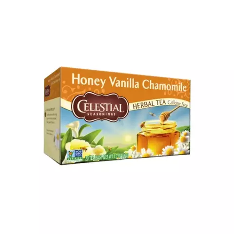 Chá Honey Vanilla Chamomile Celestial 20 Sachês 47g