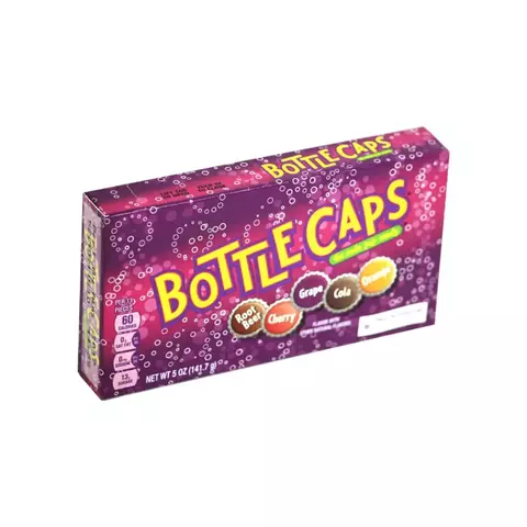 Bala Bottle Caps Sabor Refrigerante Importada EUA 141gr