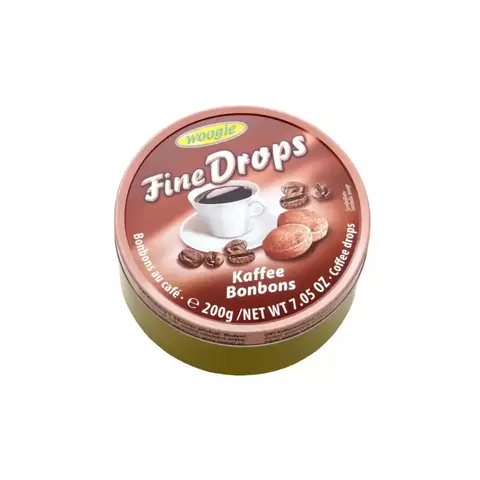 Balas Fine Drops Sabor Café Woogie 200g