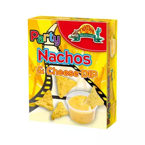 Kit Party Nachos Dip Sabor Queijo Cantina Mexicana 150g
