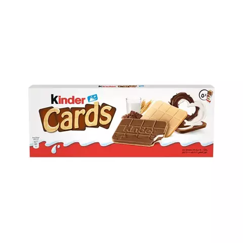 Kinder Cards 128g - 5un