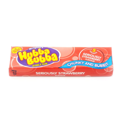 Hubba Bubba Fruit Flavor 5 Pack Gum 35g