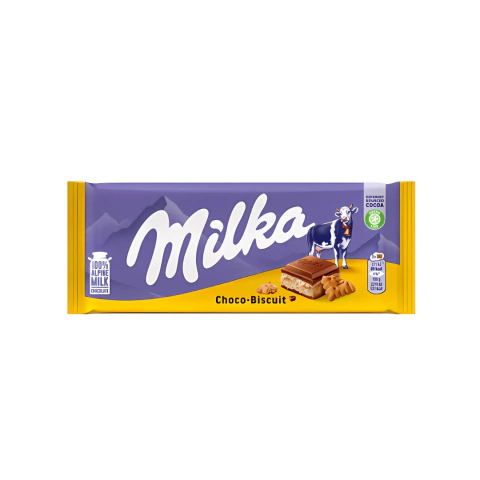Milka creme & biscuit 100g