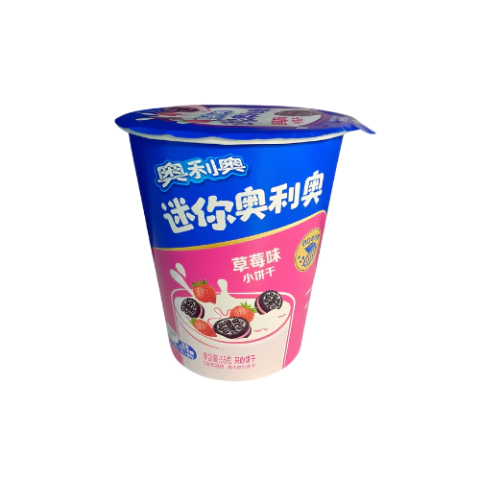 MINI OREO SABOR COOKIES DE MORANGO 55G