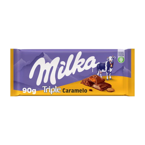 Milka Triple Caramel 90g