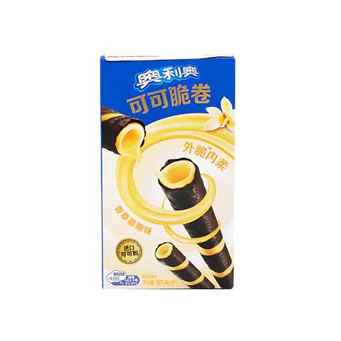 OREO COCOA CRISP ROLL 50G VANILLA MOUSSE FLAVOR