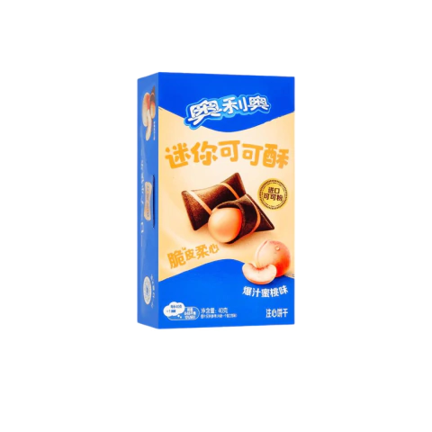 OREO MINI COCOA CRISP 40G PEACH FLAVOR