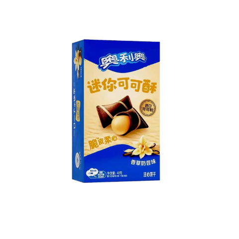 OREO MINI COCOA CRISP 40G VANILLA SHAKE FLAVOR