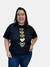T-Shirt Alongada Três Corações - comprar online