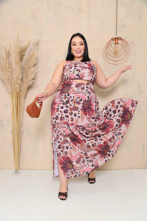 Vestido Cecília Onça