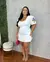 Macaquinho Manga Bordada Plus Size - Ray Plus Boutique