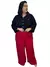 Calça Pantalona Linhão Plus Size - Ray Plus Boutique