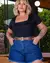 Short Jeans Cinto Plus Size - Ray Plus Boutique