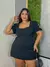 Macaquinho Manga Bordada Plus Size - Ray Plus Boutique
